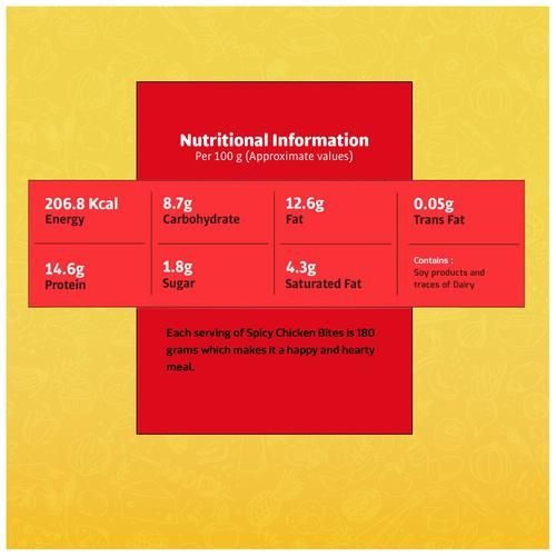 TATA Q Heat To Eat - Spicy Chicken Bites, 180 g-5.webp